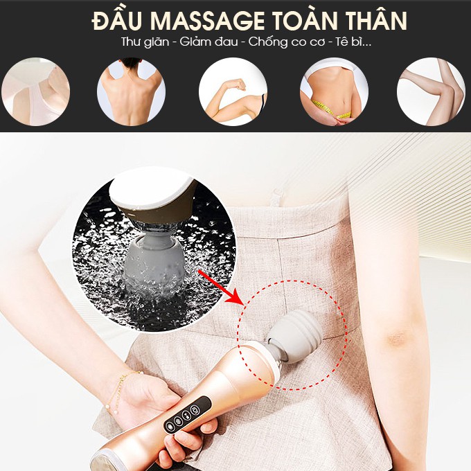 Máy massage mặt chống lão hóa nóng lạnh OTO Energia EG-700 - Gold